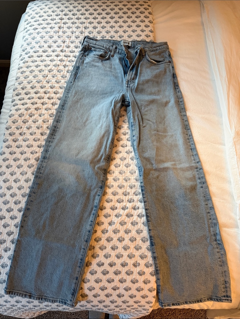 Agolde - Harper Relaxed Straight Jeans 29